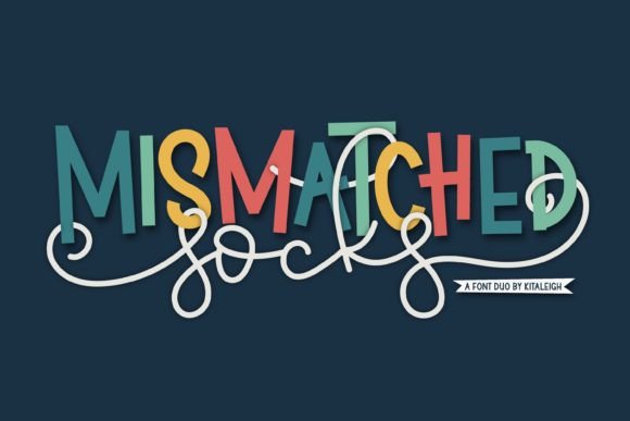 Mismatched Socks Sans Serif Font