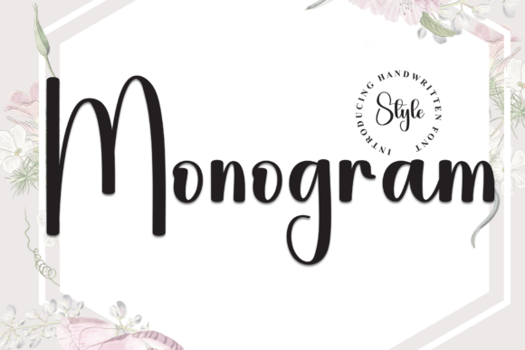 Monogram Wedding Font