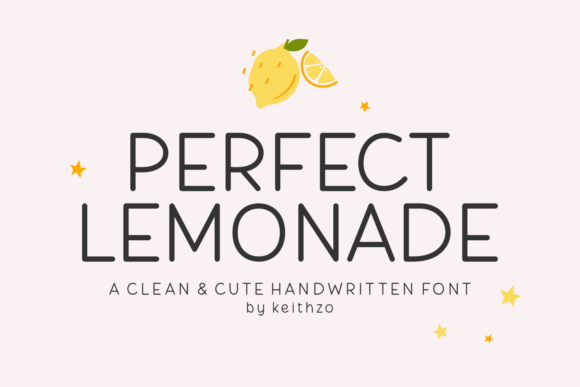 Perfect Lemonade Sans Serif Font