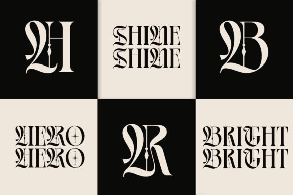 Rose Gard Blackletter Font