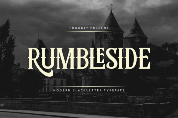 Rumbleside Blackletter Font