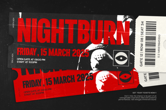 TRT Burn Sans Serif Font