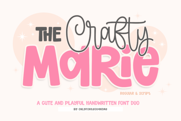 The Crafty Marie Display Font