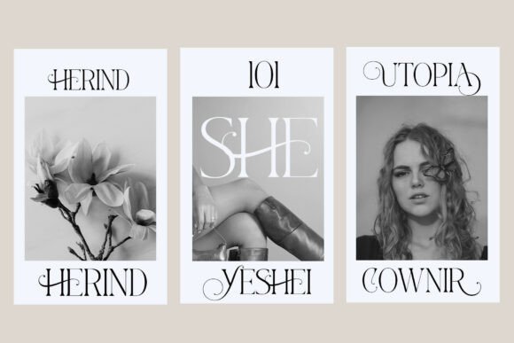 The Lancher Shine Serif Font