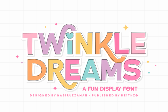 Twinkle Dreams Display Font