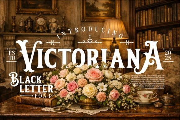 Victoriana Blackletter Font