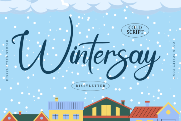 Wintersay Wedding Font