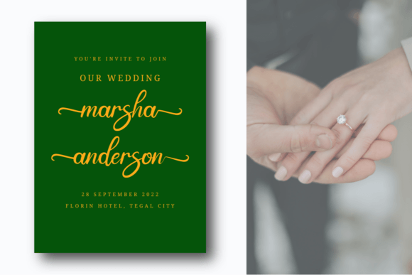 Wintersay Wedding Font