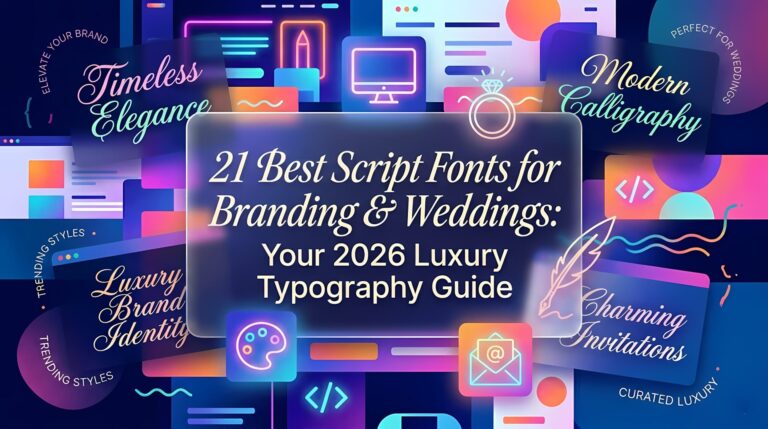 21 Best Script Fonts for Branding & Weddings: Your 2026 Luxury Typography Guide