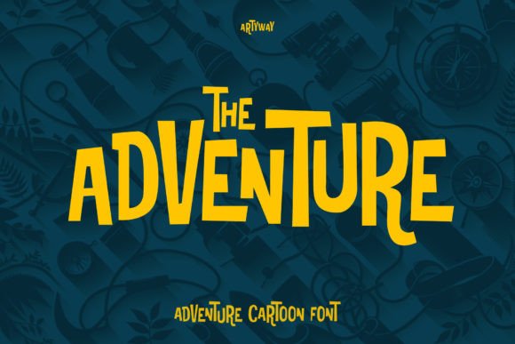 Adventure Sans Serif Font