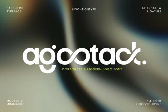 Agootack Sans Serif Font