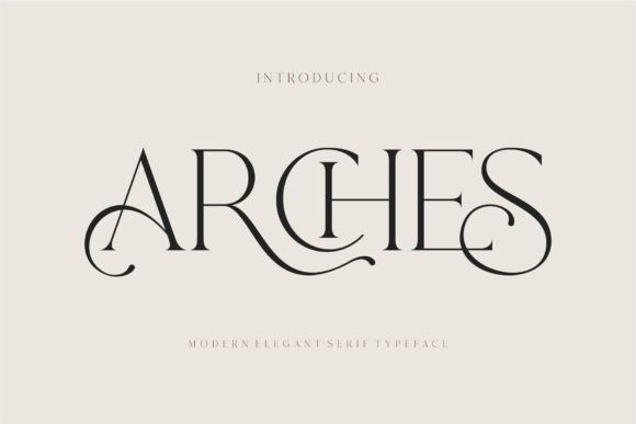 Arches Serif Font