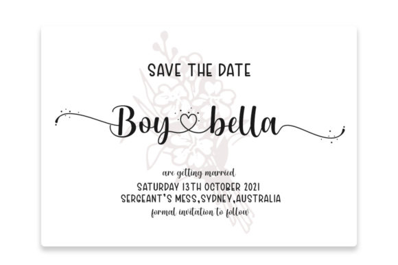 Ashley Marie font duo sample: a lovely combination of handwritten script and clean sans serif.