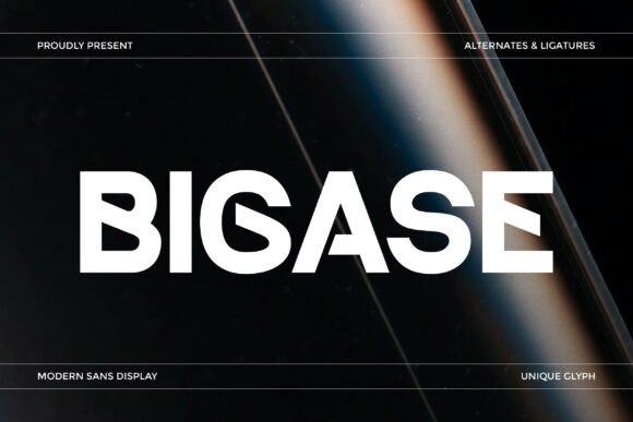Bigase Sans Serif Font