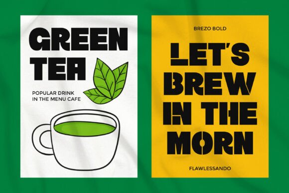 Brezo Sans Serif Font