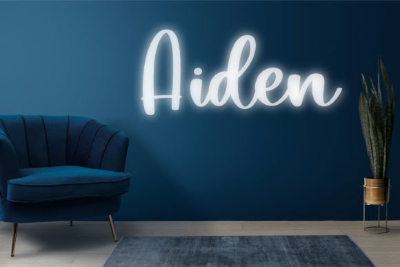Child Script Font sample: elegant handwritten typography for Social Media, Kids’ Projects