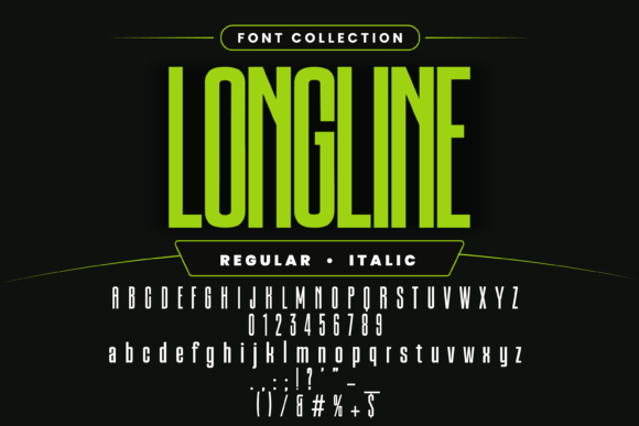 Condensed Collection – 10 Tall Set Font