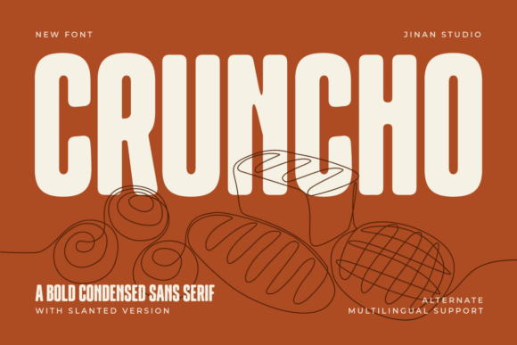 Cruncho Sans Serif Font