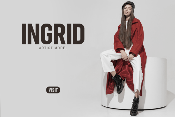Grossura Sans Serif Font for fashion branding example