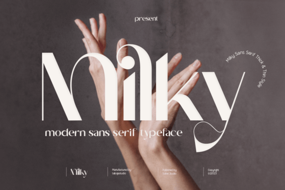 Milky Sans Serif Font