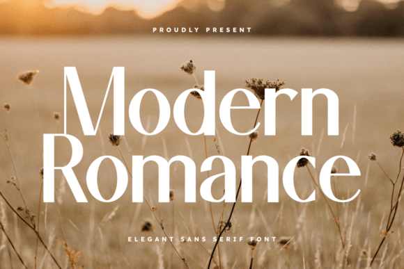 Modern Romance Sans Serif Font