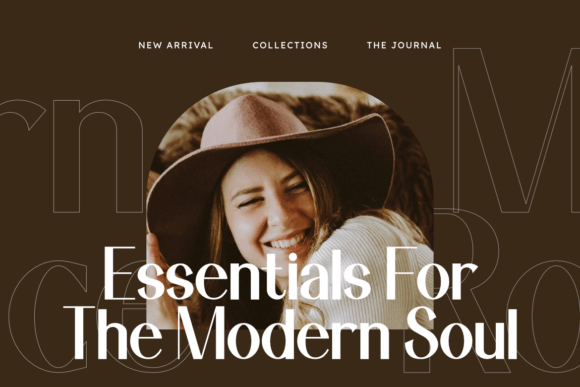 Modern Romance Sans Serif Font