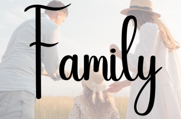 Monday Script Font sample: elegant handwritten typography for Custom Coozies, Event Favors