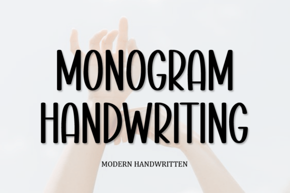 Monogram Handwriting Font