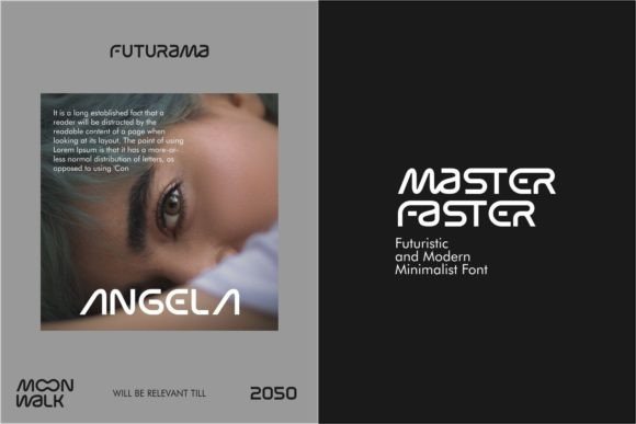 Moon Walk Sans Serif Font