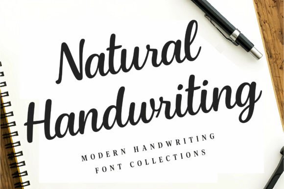 Natural Handwriting Font