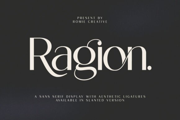 Ragion Sans Serif Font