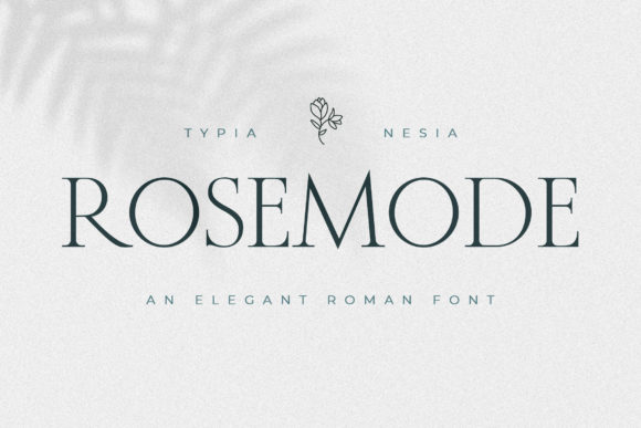 Rosemode Serif Font