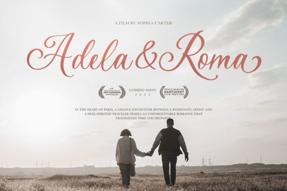 Rustic Wedding Script Font alphabet preview
