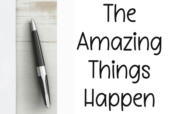 Simple Notebook Sans Serif Font