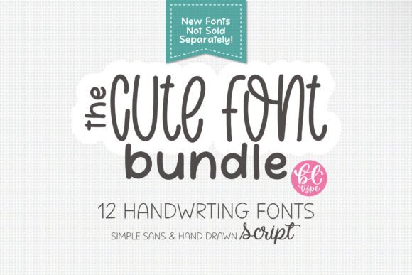 The Cute Handwriting Bundle Font