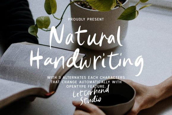 Natural Handwriting Font