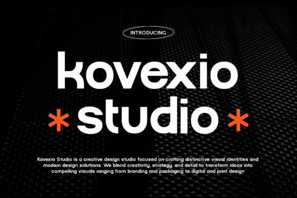 Trigole Sans Serif Font