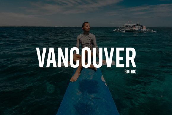 Vancouver Sans Serif Font