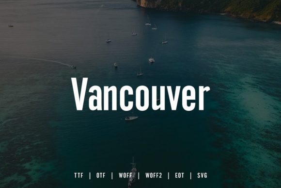 Vancouver Sans Serif Font