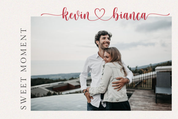 Refined cursive typeface Hello Honey displayed in flowing connected script