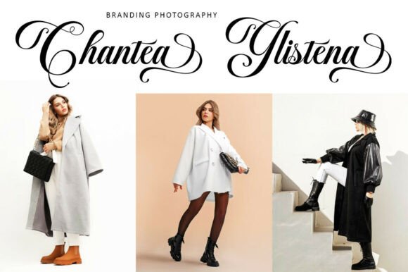 Handmade Calligraphy — elegant script lettering font with character variations