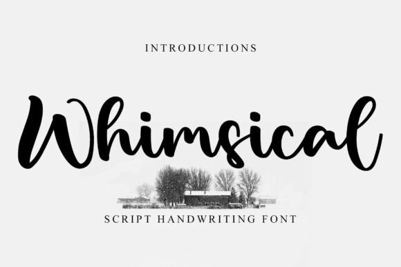 Whimsical font variety styles for crafting projects
