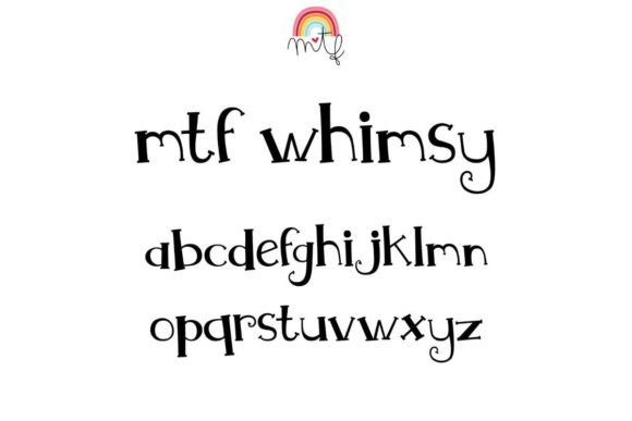 Whimsy bouncy serif font for modern crafting